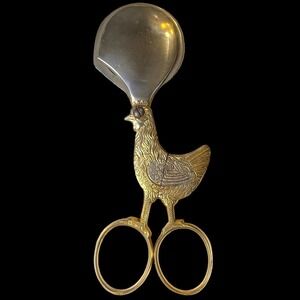 Dreizak Solingen Germany Vintage Hen Shaped Egg Cutter